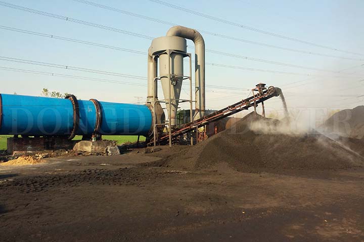 Rotary Dryer for Raw Coal