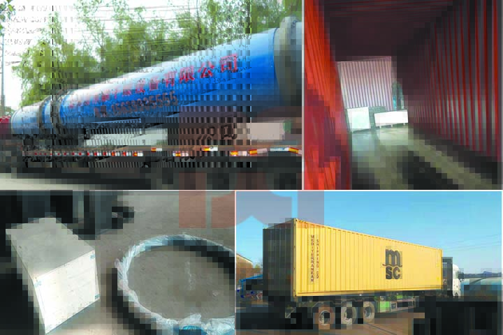 Rotary Dryer is Ready to Ship to Africa